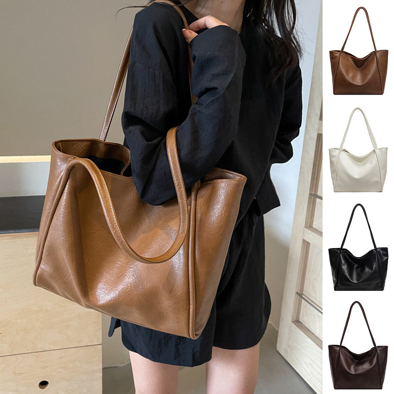 Luxe Edition Large Soft Leather Tote