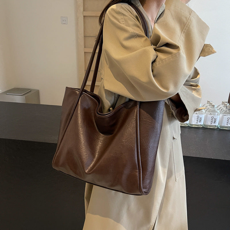 Luxe Edition Large Soft Leather Tote