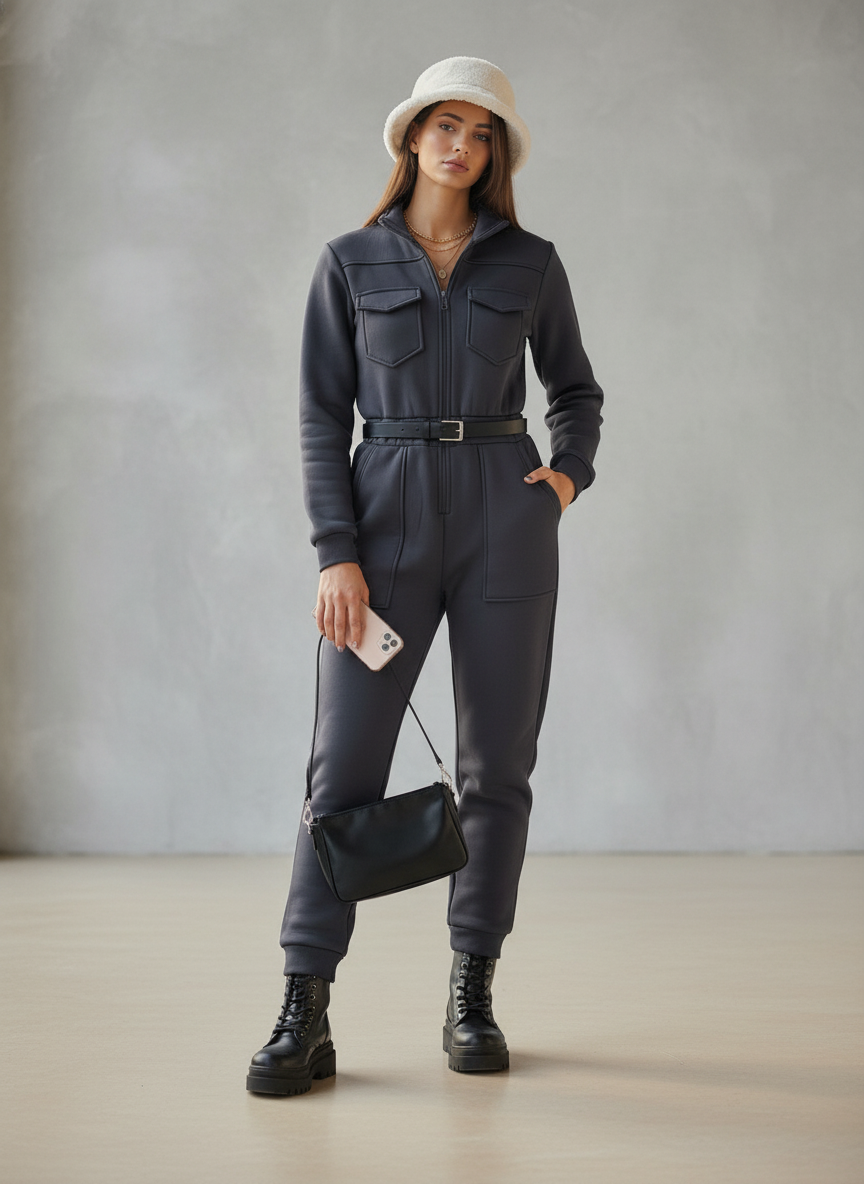 Pure Cotton Winter Essential Jumpsuit