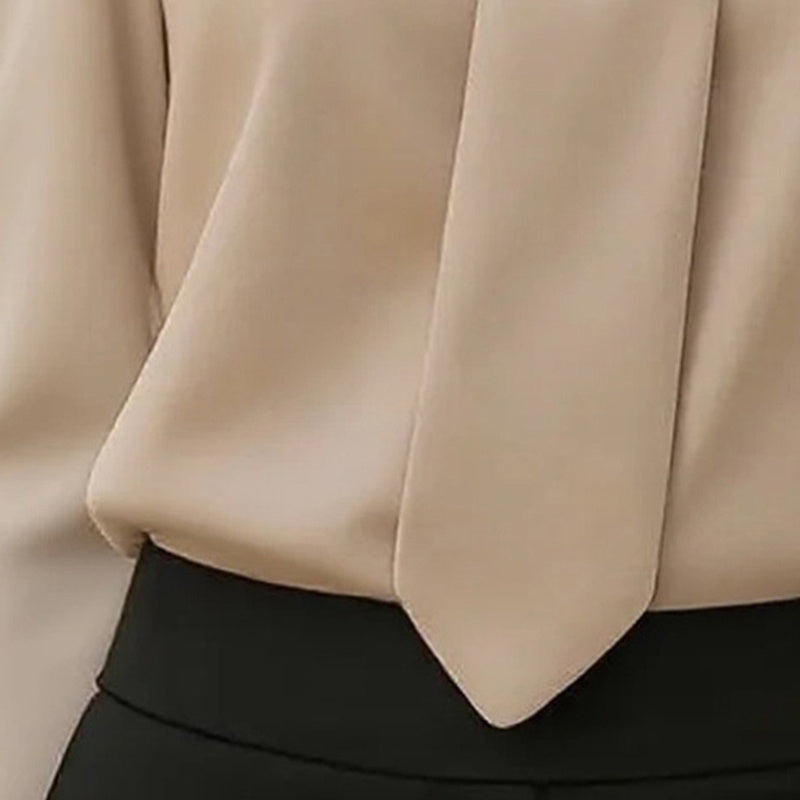 Lioren Chic Tie Neck Shirt