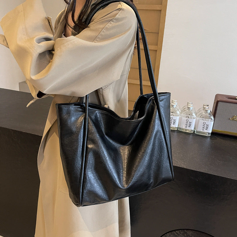 Luxe Edition Large Soft Leather Tote