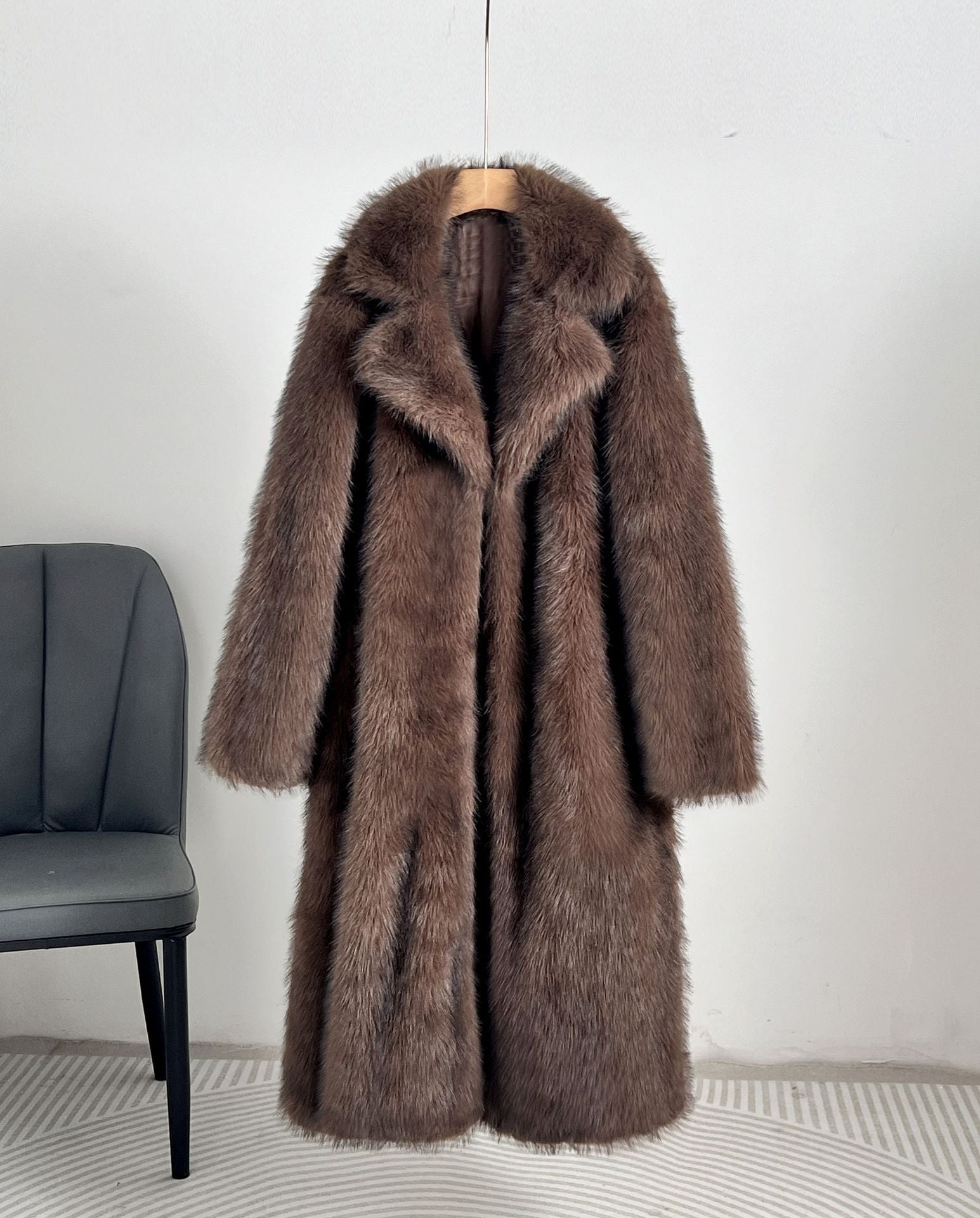 Winter Elegance Long Coat
