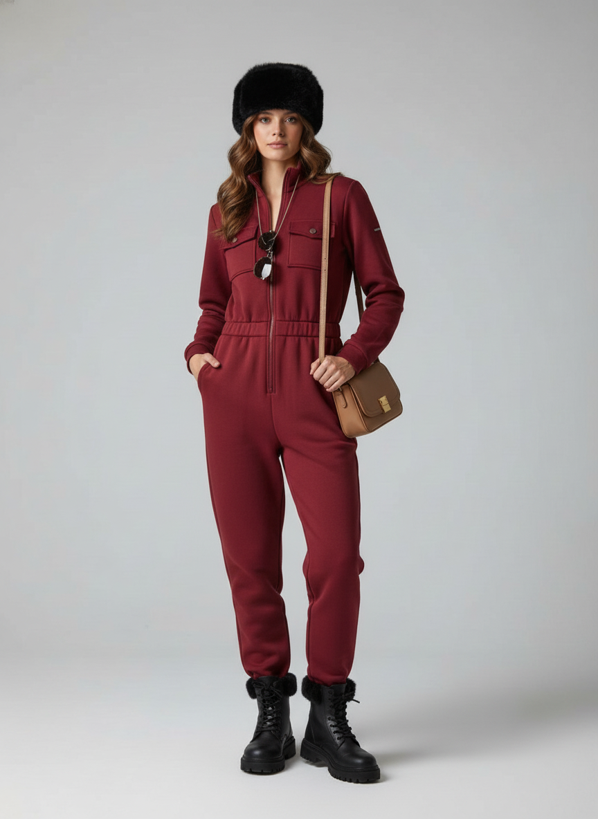 Pure Cotton Winter Essential Jumpsuit