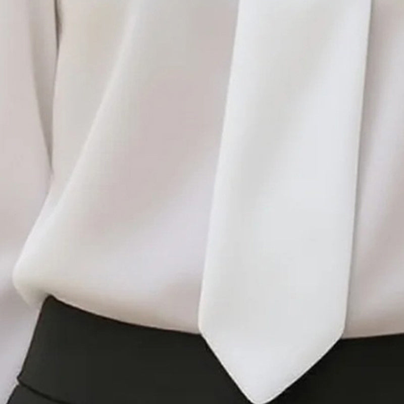 Lioren Chic Tie Neck Shirt