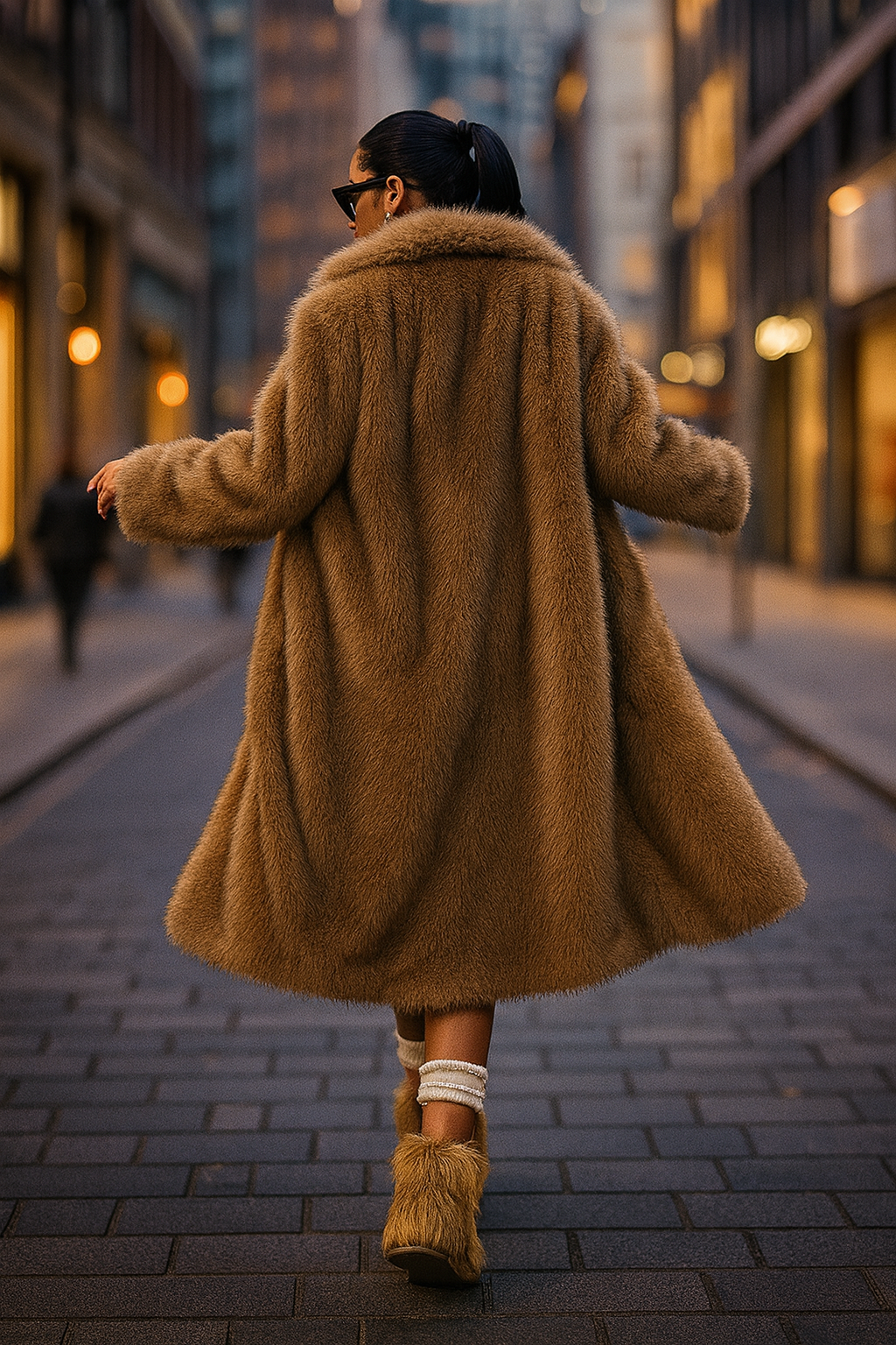 Winter Elegance Long Coat