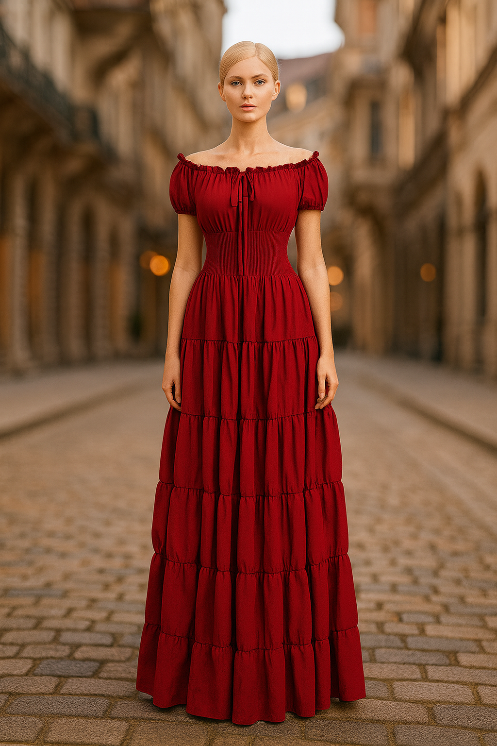 Majestic Medieval Renaissance Ball Gown
