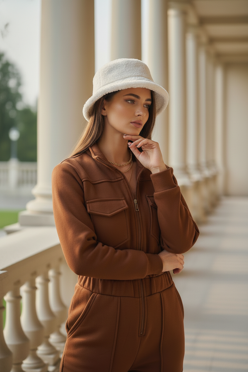 Pure Cotton Winter Essential Jumpsuit