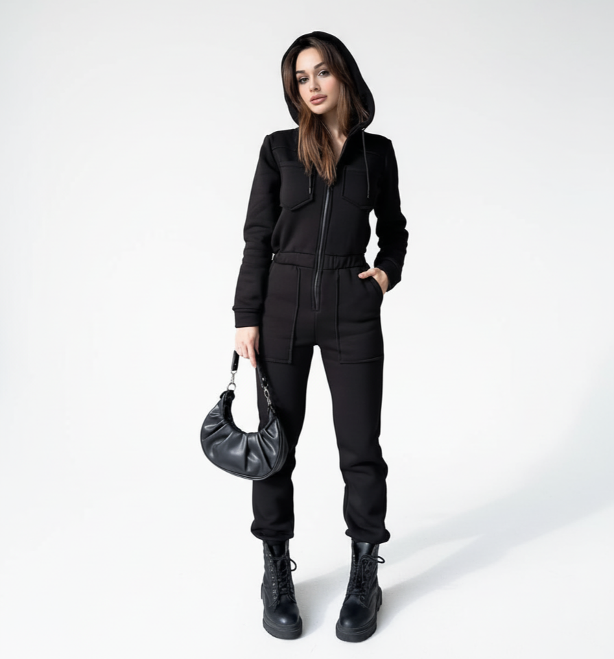 Pure Cotton Winter Essential Jumpsuit