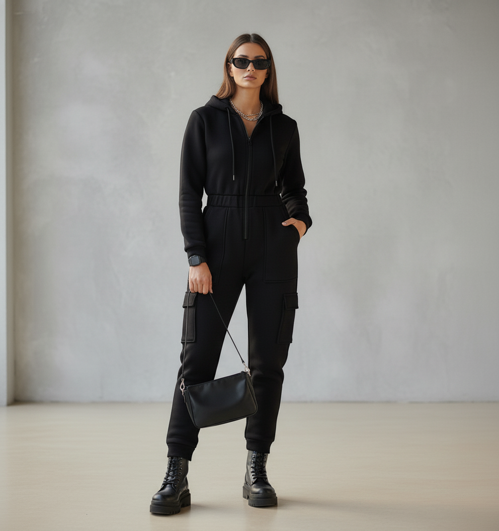 Pure Cotton Winter Essential Jumpsuit