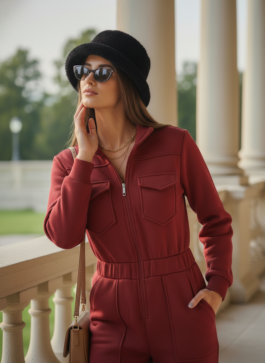 Pure Cotton Winter Essential Jumpsuit